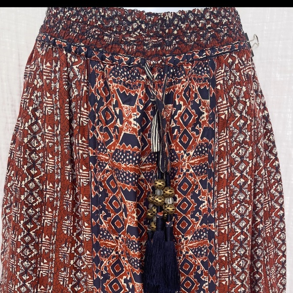 Calypso St. Barth Silk Knee Length Skirt - Picture 1 of 7